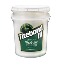 Titebond III Ultimate Waterproof Wood Glue 5 Gallon Tan Franklin 1417