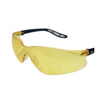 FastCap SG-AF-A510 Safety Glasses, Shatterproof, Adjustable Arm Length, Antifog, Amber Lens