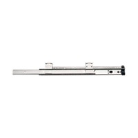 KV 8200P 24, 24in 75inlb Side Mount ball Bearing 3/4 Ext Drawer Slide, Anochrome, Polybag, Knape and Vogt