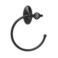 Amerock BH26521ORB, Towel Ring 6-7/7, Oil Rubbed Bronze