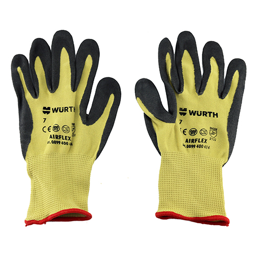 WE Preferred Nitrile Coated Gloves, Foam Coated, Medium