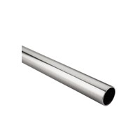 Aluminum Round Closet Rod 1-5/16" Dia X 96" Dull Chrome WE Preferred 53435 48 025