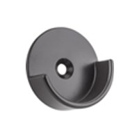 Open Round Flange with Pins 1-5/16" Dia Matte Black WE Preferred 54131-51-048