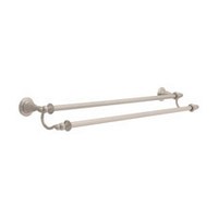 Victorian Double Towel Bar 27-63/100" Long Brilliance Stainless Steel Liberty Hardware 75224-SS