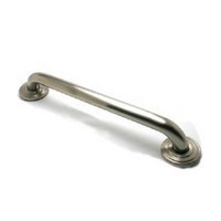 Grab Bar 18" Center to Center Brushed Stainless Steel Berenson 6418US15