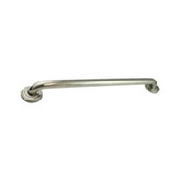 Grab Bar 24" Center to Center Brushed Stainless Steel Berenson 6424US15