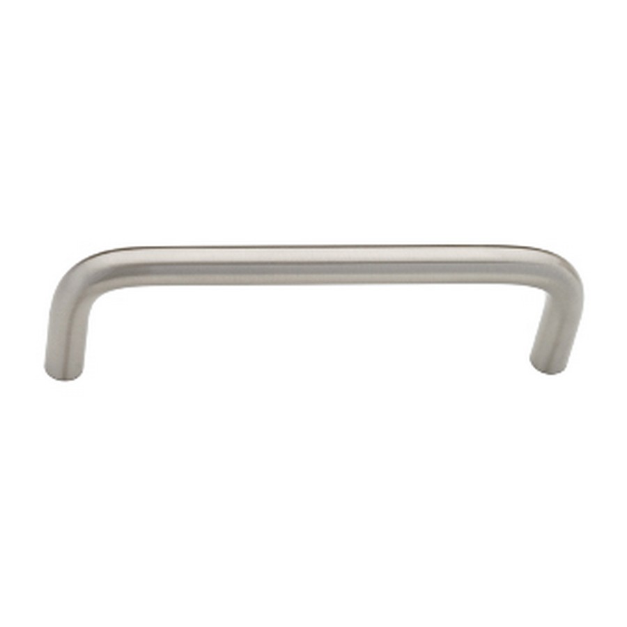 Steel Collection Pull 96mm Center to Center Satin Nickel WE Preferred SZSTWIRE96-SN