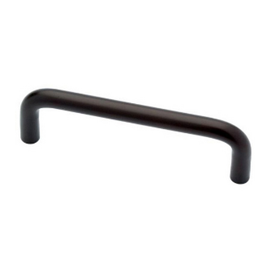 Steel Collection Pull 4" Center to Center Dark Oil Rubbed Bronze WE Preferred STWIRE4-OB3