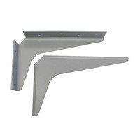 A &amp; M Hardware, 12"x18" Workstation Bracket, 12"x18" Primed, Packed 1 Pair