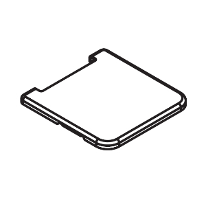 Steel Cover Cap for Tiomos Flap Hinge Nickel Plated Grass F053139675223
