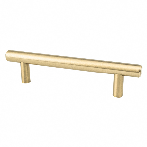 Steel Collection Pull 96mm Center to Center Satin Champagne WE Preferred BAR96-SCP