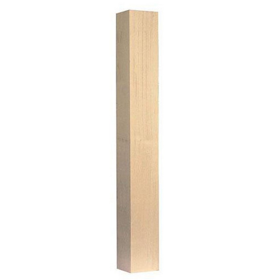 5" Contemporary Square Bar Column Maple WE Preferred SZDW11140MA
