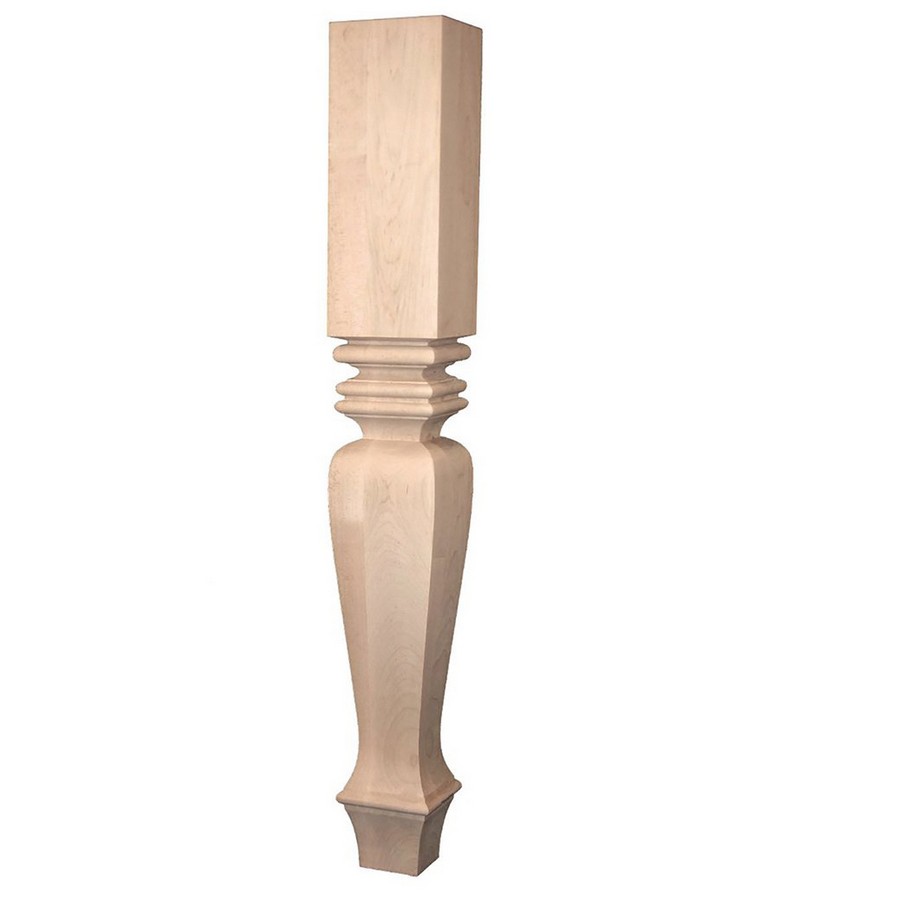 5" Square Traditional Cambered Island Column Cherry WE Preferred SZDW11200CH