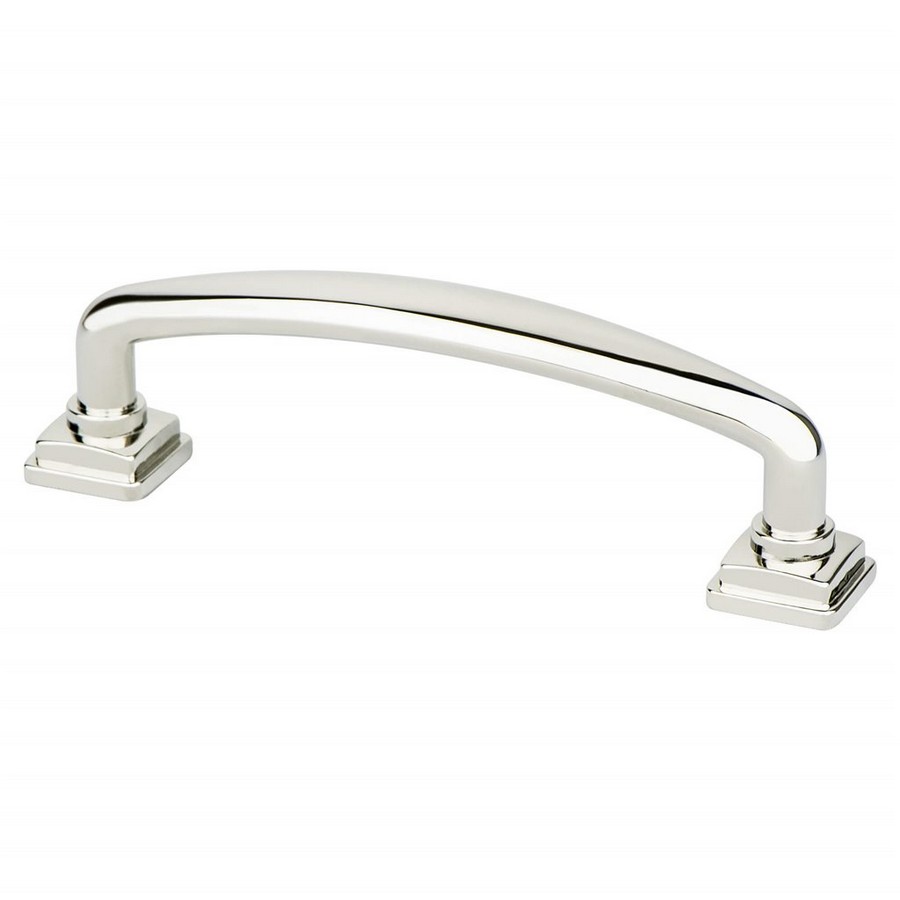 Tailored Traditional Pull 96mm Center to Center Polished Nickel Berenson 1280-1014-P