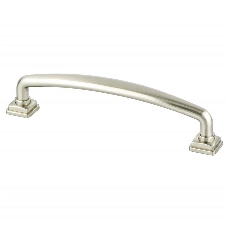 Tailored Traditional Pull 128mm Center to Center Brushed Nickel Berenson 1284-1BPN-P