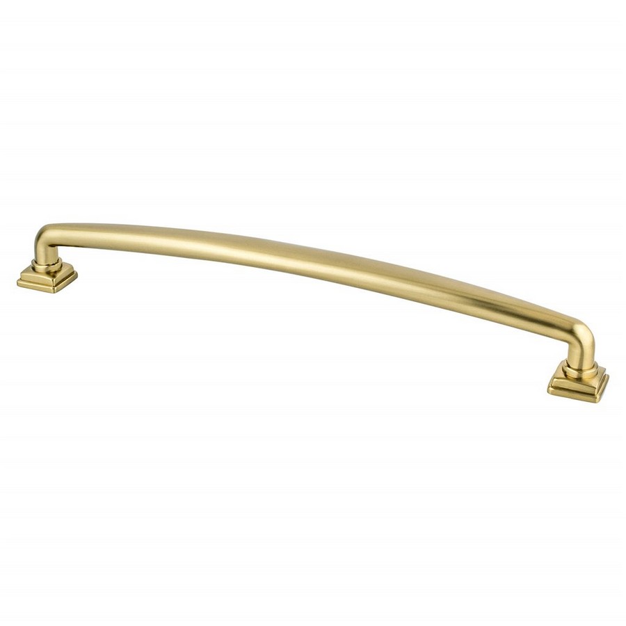 Tailored Traditional Pull 224mm Center to Center Modern Brushed Gold Berenson 1300-1MDB-P