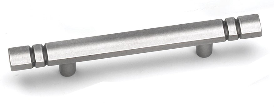 Laurey 23306 Kama Bar Pull 3" (76mm) Centers, Antique Pewter, 4" (102mm) Long