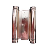 Bommer 3029-6-632, 6in Gate/Spring Hinges, Double Acting for 1-1/4 - 1-3/4 Thick Doors, Bright Brass