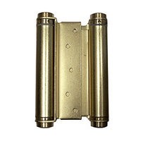Bommer 3029-6-633, 6in Gate/Spring Hinges, Double Acting for 1-1/4 - 1-3/4 Thick Doors, Dull Brass