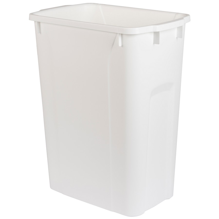 White Waste Bin Only 50 Quart Century Components 50QTBN-WH
