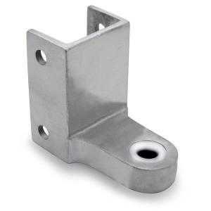 Jacknob 3793, Toilet Door Stainless Steel 110-Degree Mortise Hinge for 7/8 - 1in Thick Doors, In-Swing &amp; Out-Swing