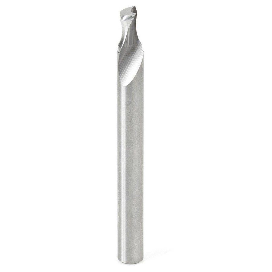 Solid Carbide 'O' Flute Plastic Edge Rounding Bit with 1/4" Shank Amana Tool 46466
