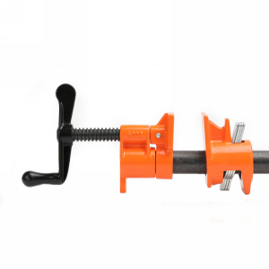 Standard Reach Pipe Clamp with Crank Handle andThroat Depth 2-3/8" Pony Jorgensen 50