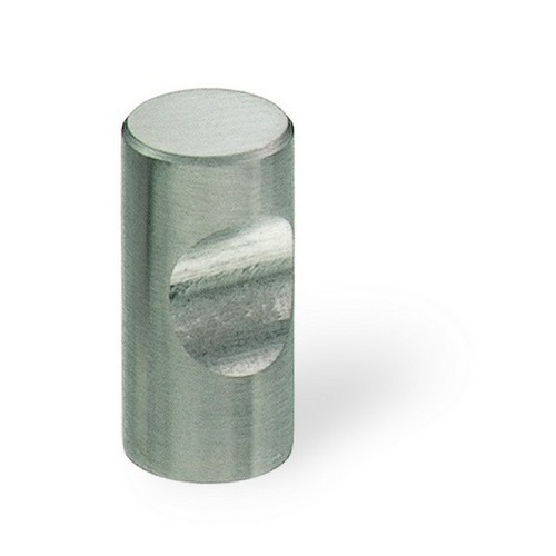 Schwinn 51111, Classic Cylinder Knob, Finger Pull, 1/2 (12mm) dia., Stainless Steel