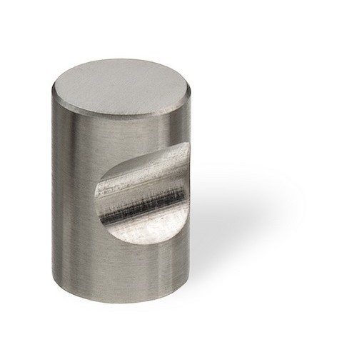 Schwinn 51112, Classic Cylinder Knob, Finger Pull, 13/16 (20mm) dia., Stainless Steel