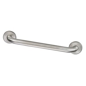 Design House 514083 Commercial Safety Grab Bar, 16 X 1-1/2, Satin Stainless Steel, ADA