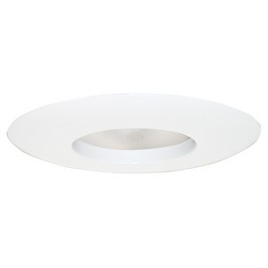 Design House 519538 6in Recessed Lighting Wide Ring Trim, White
