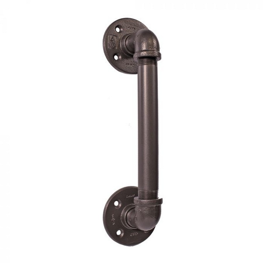 Industrial Collection Pipe Handle 13" L Oil Rubbed Bronze CSH 52.1399.01.07