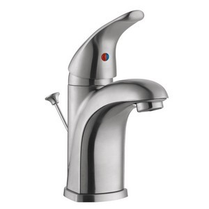 Design House 522862 Lola Lavatory Sink Faucet, Satin Nickel