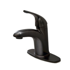 Design House 522870 Lola Lavatory Sink Faucet, Brushed Bronze