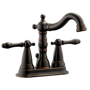 Design House 523282 Oakmont 4in Lavatory Faucet, Oil Rubbed Bronze