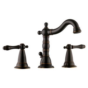 Design House 523324 Oakmont Wide Lavatory Faucet, Oil Rubbed Bronze