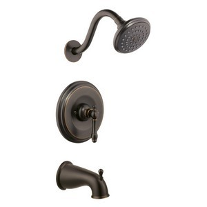 Design House 523464 Oakmont Tub &amp; Shower Faucet, Oil Rubbed Bronze