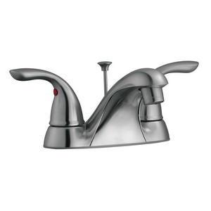 Design House 524991 Ashland 4in Lavatory Faucet, Satin Nickel