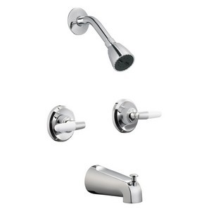 Design House 525543 Aberdeen 2-Handle Tub &amp; Shower Faucet, Polished Chrome