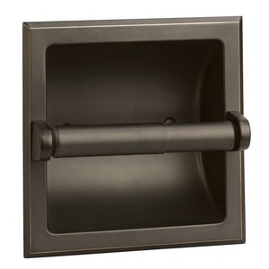 Design House 539254 Millbridge Recessed Toilet Paper Holder, Oil-Rubbed Bronze