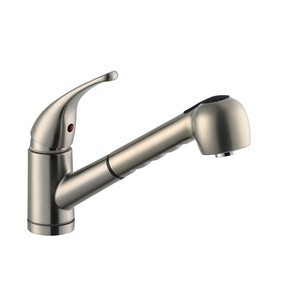 Design House 545871 Milano Kitchen Pullout Faucet Satin Nickel