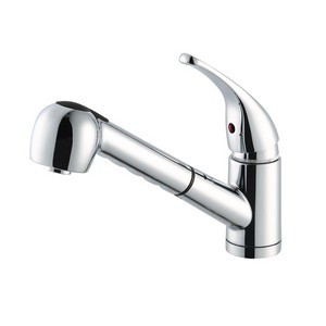 Design House 545889 Milano Kitchen Pullout Faucet Polished Chrome