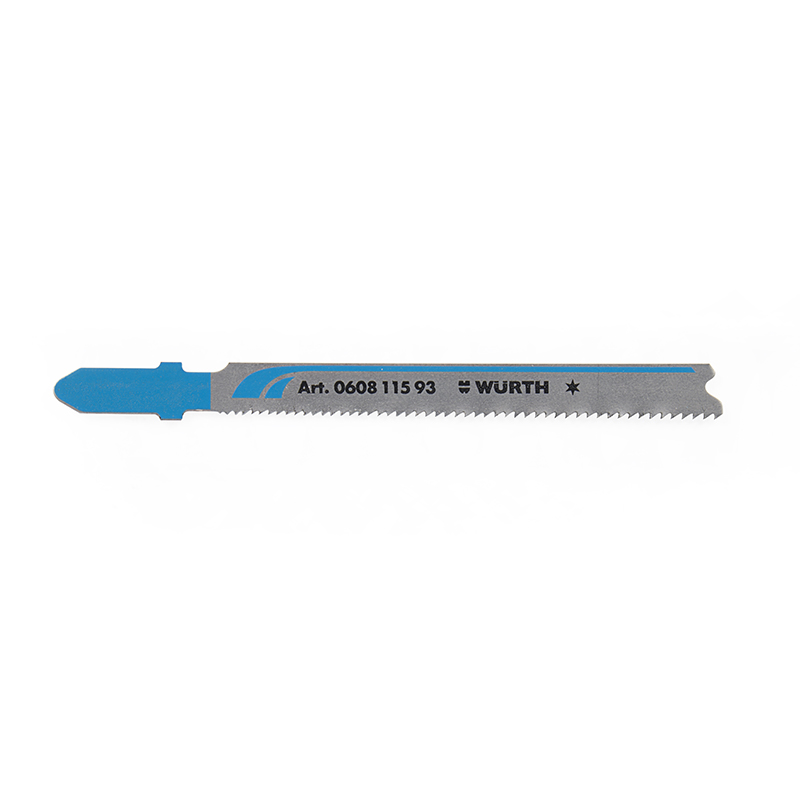 WE Preferred T118A Jigsaw Blades, 91mm L, 66mm Toothed, 1.0mm Thick, Card/5