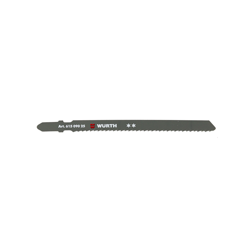 WE Preferred T118HF Jigsaw Blades, 117mm L, 90mm Toothed, 1.0mm Thick, Card/5