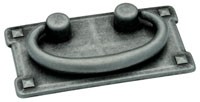 Liberty Hardware 62076AP, Bail Pull, Centers 3in, Pewter Antique