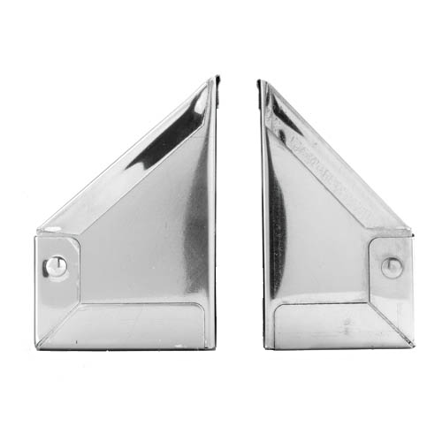 19" Stainless Steel Sink Tip-Out Tray Set with Hinges Rev-A-Shelf 6541-19-52