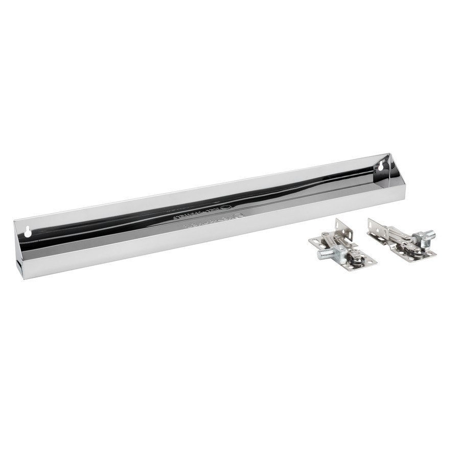 28" Long Stainless Steel Sink Tip-Out Tray Set with Soft-Close, Standard Rev-A-Shelf 6581-28SC-52