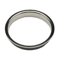 Mockett TM1B-PSS, Round Stainless Steel 1-Piece, Trash Grommet with 2in Liner Depth, Bore Hole: 6in dia., Polished Stainless Steel