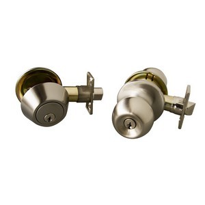 Design House 727149 Bay Entry Combo Satin Nickel 6-Way View Pack