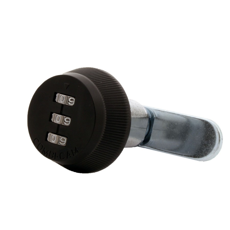 7850 Series Keyless/Combo Lock 1-1/8" Cylinder Black Olympus Lock 7850R-L-BLK